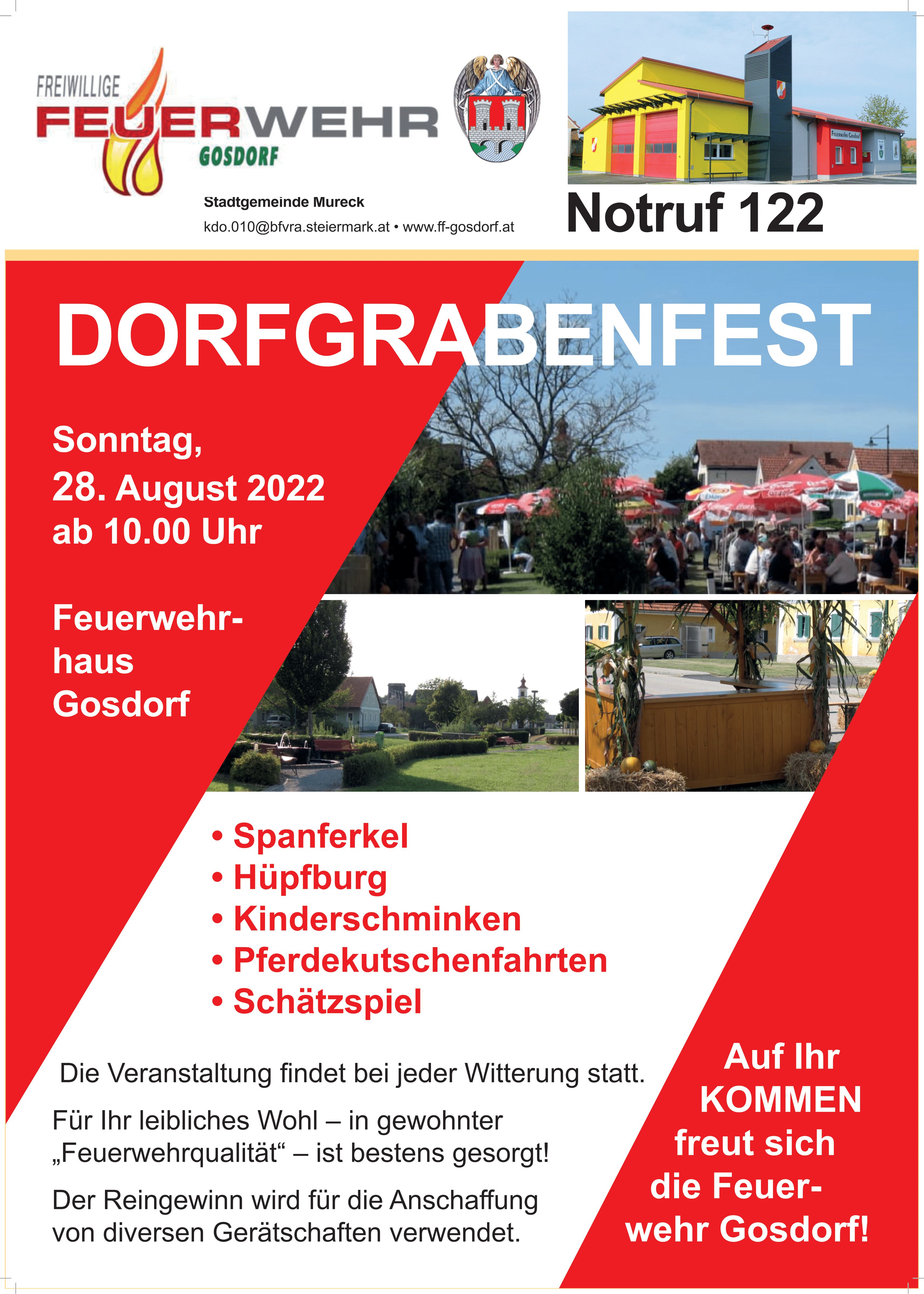 Plakat A2 Dorfgrabenfest Druck 1
